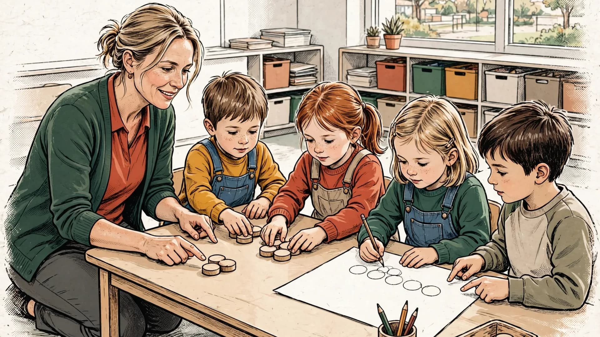 Kindergarten TEKS Lesson Plan: Addition and Subtraction Within 10