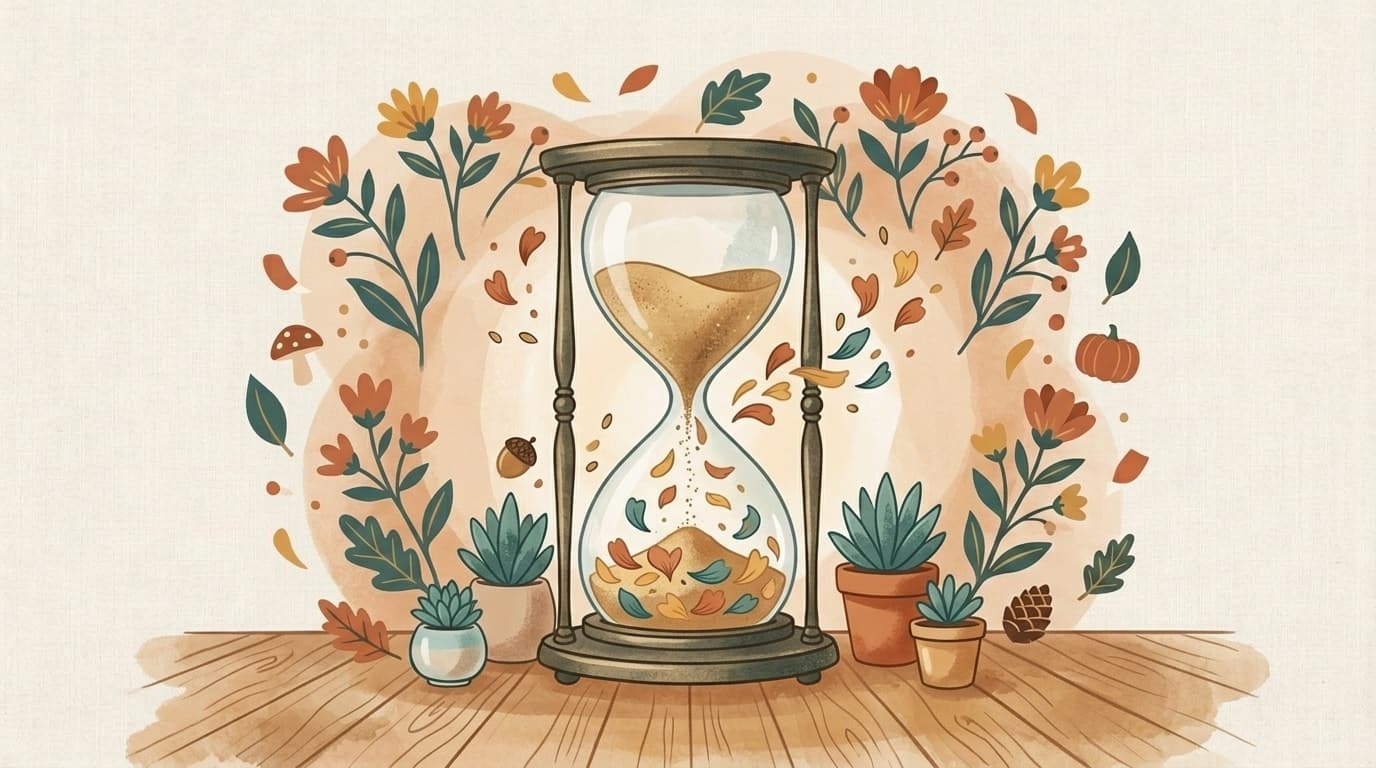 Illustration hourglass, article « Weekly Lesson Plan Template: Plan Five Days Without Overpacking Them »