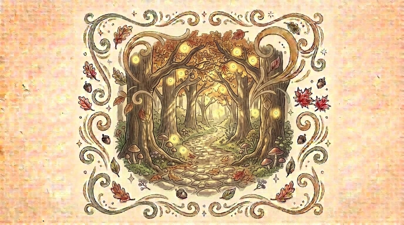 Illustration forest path, article « Math TEKS Lesson Plan: Grade 4 Decimal Operations »